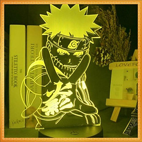 Mua Đèn Lamp 3D Naruto Shippuden đèn ngủ đèn bàn trang trí