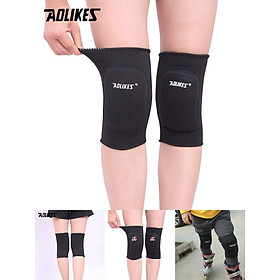 Đai miếng đệm bảo vệ đầu gối AOLIKES A-0219 co dãn nhẹ nhàng khi chơi thể thao sponge knee protector