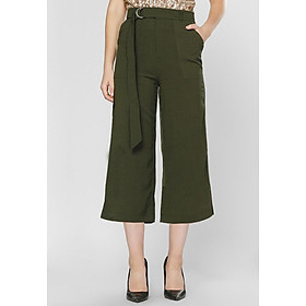 Quần Culottes Kèm Dây Lưng