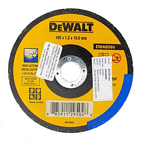Mua Đá Cắt Inox DEWALT DWA8060-B1 100X1.2X16mm - Chính Hãng - SKU DWA8060