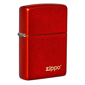 Bật Lửa Zippo 49475ZL – Zippo Metallic Red Zippo Logo