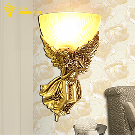 Mua Đèn Tường LED Treo Phòng Khách Phòng Ngủ Cầu Thang Kiểu Dáng Tiên Nữ Ánh sáng LED Mang Phong Cách Tân Cổ Điển