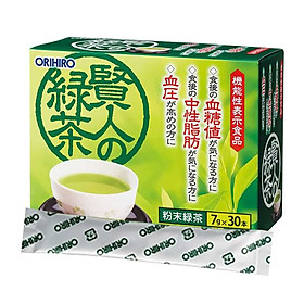Trà xanh giảm mỡ máu, ổn định đường huyết Orihiro Nhật Bản (30 gói)