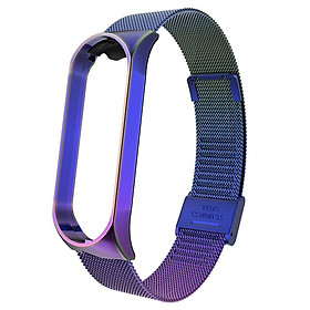 Dây đeo cho Xiaomi Mi Band 6 5 Vòng tay kim loại Vòng đeo tay bằng thép không gỉ bắt vít MIband cho Mi Band 6Strap Vòng tay Pulseira