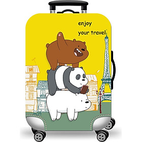 Túi bọc bảo vệ vali 3-CHU-GAU (Size L)