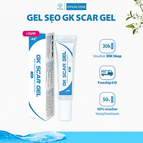Gel trị sẹo GK SCAR GEL lấp đầy Sẹo Rỗ, Sẹo Lõm, làm phẳng Sẹo Lồi, Sẹo Thâm 15ml của Yuejin