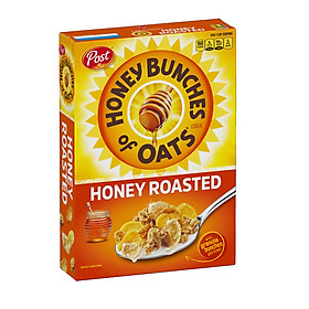 Ngũ cốc yến mạch rang mật ong Post Honey Bunches of Oats Honey Roasted