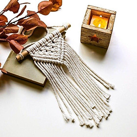 Macrame mini Treo Tường decor phòng ngủ, góc học tập