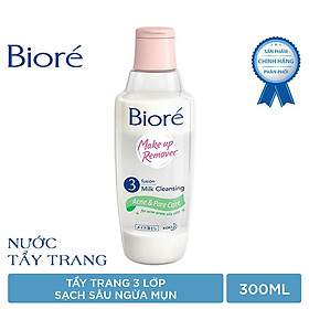 Bioré Nước Tẩy Trang 3 Lớp Sạch Sâu Ngừa Mụn Bioré Make Up Remover Acne & Pore Care