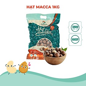 Hạt Macca Úc Nứt Vỏ Túi 1kg - Tặng Kèm Dụng Cụ Khui