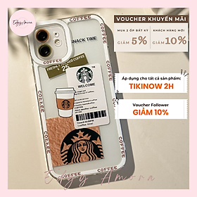 Ốp lưng Iphone chống sốc mềm họa tiết Star.bucks Coffee dành cho Iphone 11  Phone 11 Pro  Iphone 11 Pro Max  Iphone 12  Iphone 12 Pro  Iphone 12 Pro Max  Iphone 13  Iphone 13 Pr