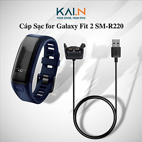 Dây cáp sạc Kai.N Charge cho đồng hồ thông minh Samsung Galaxy Fit 2 SM-R220- Hàng chính hãng