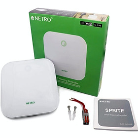 Bộ điều khiển 6 kênh Sprite tưới tự động qua van điện từ bằng wifi có sử dụng app không dây của Netro Mỹ rất cao cấp và thẩm mỹ