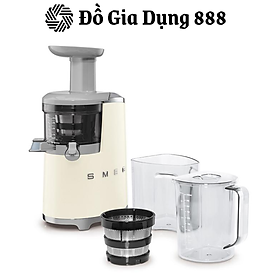 Mua Máy Ép Chậm Smeg  Máy Ép Trái Cây Chậm  Công Suất 150W  2 Lưới Lọc  Nhập Đức  Slow Juicer Smeg  Nhập Đức s BH 12 Tháng - Cream