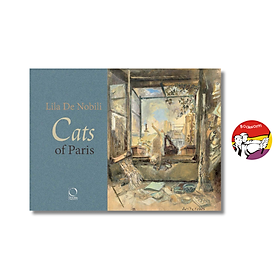 Sách - Cats of Paris by Lila De Nobili - Cats/Animals/Art book in English - Ngoại Văn - Bìa Cứng