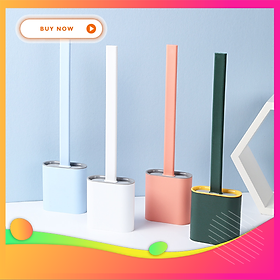 Mua  SGFS139  CỌ BỒN CẦU TOILET - Bàn Chải Chà Rửa Silicon Vệ Sinh Nhà Tắm  CHẮC CHẮN  SIÊU TIỆN 