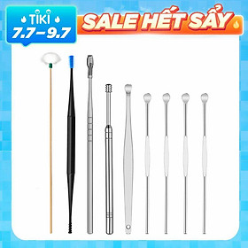 Bộ dụng cụ lấy ráy tai 9 món