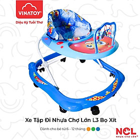 Xe Tập Đi Trẻ Em Nhựa Chợ Lớn L3 Bọ Xít  Dành Cho Bé Từ 6 đến 12 Tháng - M1497A-XTĐ