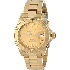 Invicta Men's 13929 "Pro-Diver" 18k Gold Ion-Plated Automatic Watch