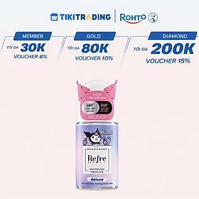 Lăn khử mùi Refre x Kuromi Natural Whitening Perfume 40ml