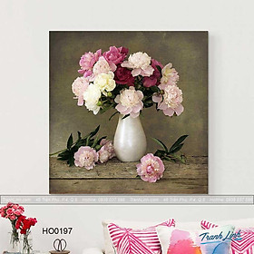 Mua Tranh Canvas hoa treo tường trang trí phòng khách