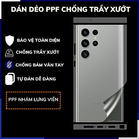 Mua Dán dẻo PPF s23 ultra trong suốt hoặc nhám chống bám vân tay bảo vệ điện thoại mua 1 tặng 1 huỳnh tân store