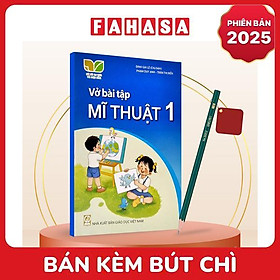 Sách Giáo Khoa Vở Bài Tập Mĩ Thuật 1 (Kết Nối) (Phiên Bản 2025) - Kèm Bút Chì