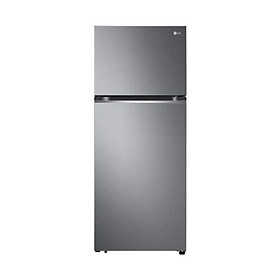 Mua Hàng Chính Hãng - Tủ lạnh LG ngăn đá trên Smart Inverter với công nghệ DoorCooling+ 395L màu bạc GN-B392DS