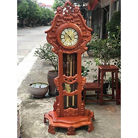 Mua Đồng Hồ Cây Hoa Lá Tây Gỗ Hương Đá