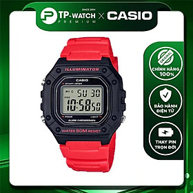 Đồng hồ nam dây nhựa Casio W-218H-4BVDF