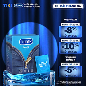 Bao cao su Durex Jeans Hộp 30 bao