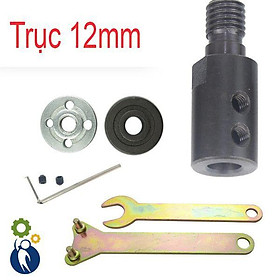 Bộ Trục Giữ Đĩa Cắt Cho Motor Trục 12mm M10-12