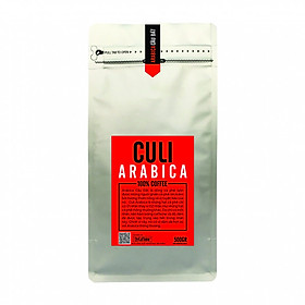 Cà phê cuil arabica cầu đất nguyên hạt 500g - the kaffeine