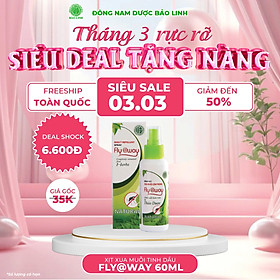 Bình xịt xua đuổi muỗi fly@way bảo linh