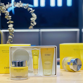 Kem Dưỡng Ẩm Sáng Da Căn Bóng Ohui Miracle Toning Glow Cream Special Set