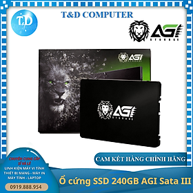Mua Ổ cứng SSD 240GB AGI Sata III - Hàng chính hãng Kim Thiên Bảo phân phối