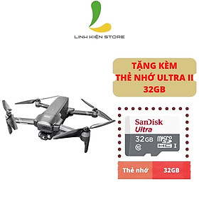 Flycam SJRC F22S 4K Pro - Thiết bị bay có chống rung 3 trục cùng tính năng cảm biến va chạm trước bằng laser , khoảng cách truyền hình ảnh lên đến 3500m - Hàng nhập khẩu