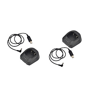 2x Replacement USB Charger Adapter for   Radio UV-82/ UV-82L Radio