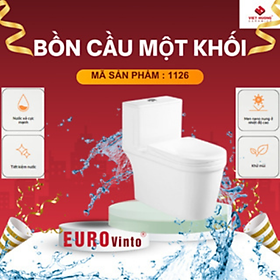 Mua BỒN CẦU MỘT KHỐI EUROVINTO CAO CẤP MÃ BM1126