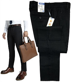 Quần tây nam dáng trẻ ôm slimfit màu đen 1R4346 - Quần âu cao cấp Việt Tiến giới trẻ
