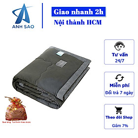 Chăn hè cotton đũi Home cao cấp A siêu mềm thoáng viền ROMA ( hàng loại 1) kích thước 2m x 2m3 + tặng kèm túi thơm thảo dược