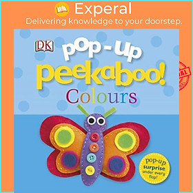 Sách - Pop-Up Peekaboo! Colours by DK (UK edition, paperback)