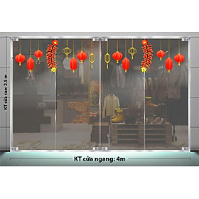 Mua DECAL TRANG TRÍ TẾT 2024 SỐ42