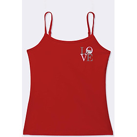 Áo thun hai dây VERA mặc nhà in họa tiết - 0313