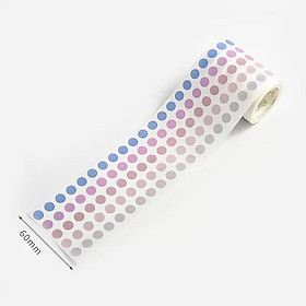 Cuộn stickers dot dùng để đánh dấu và trang trí dài 3m dot 8mm