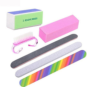 Bộ Cọ Chăm Sóc Móng Tay (6 Cái)