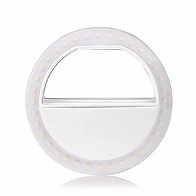 Đèn LED Chụp Ảnh Selfie Tròn Gắn Điện Thoại