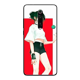 Ốp Lưng in cho Xiaomi Mi 9T Mẫu Girl Anime 6 - Hàng Chính Hãng