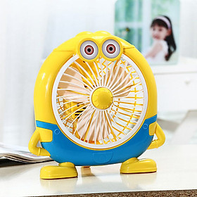 Mua Quạt điện mini hình thú để bàn (giao mẫu ngẫu nhiên)