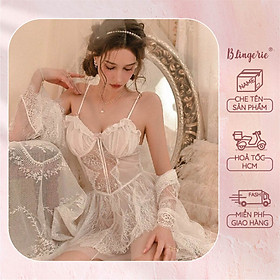 Váy Ngủ Ren Ngắn Gợi Cảm (Không kèm áo choàng) - B.Lingerie